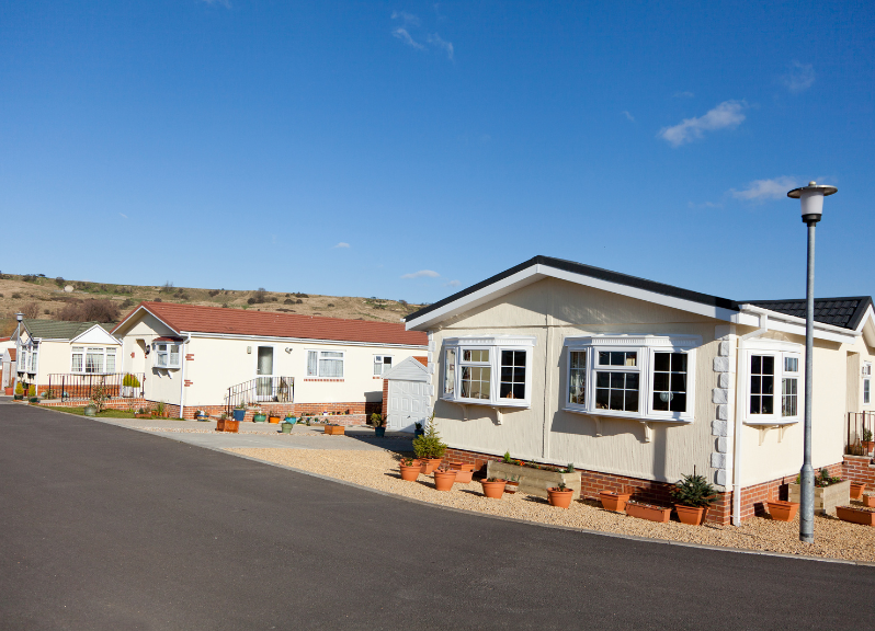 How to Affix a Mobile Home to Land in North Carolina